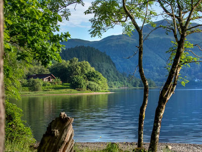 Strathyre Lodges on Loch Lubnaig